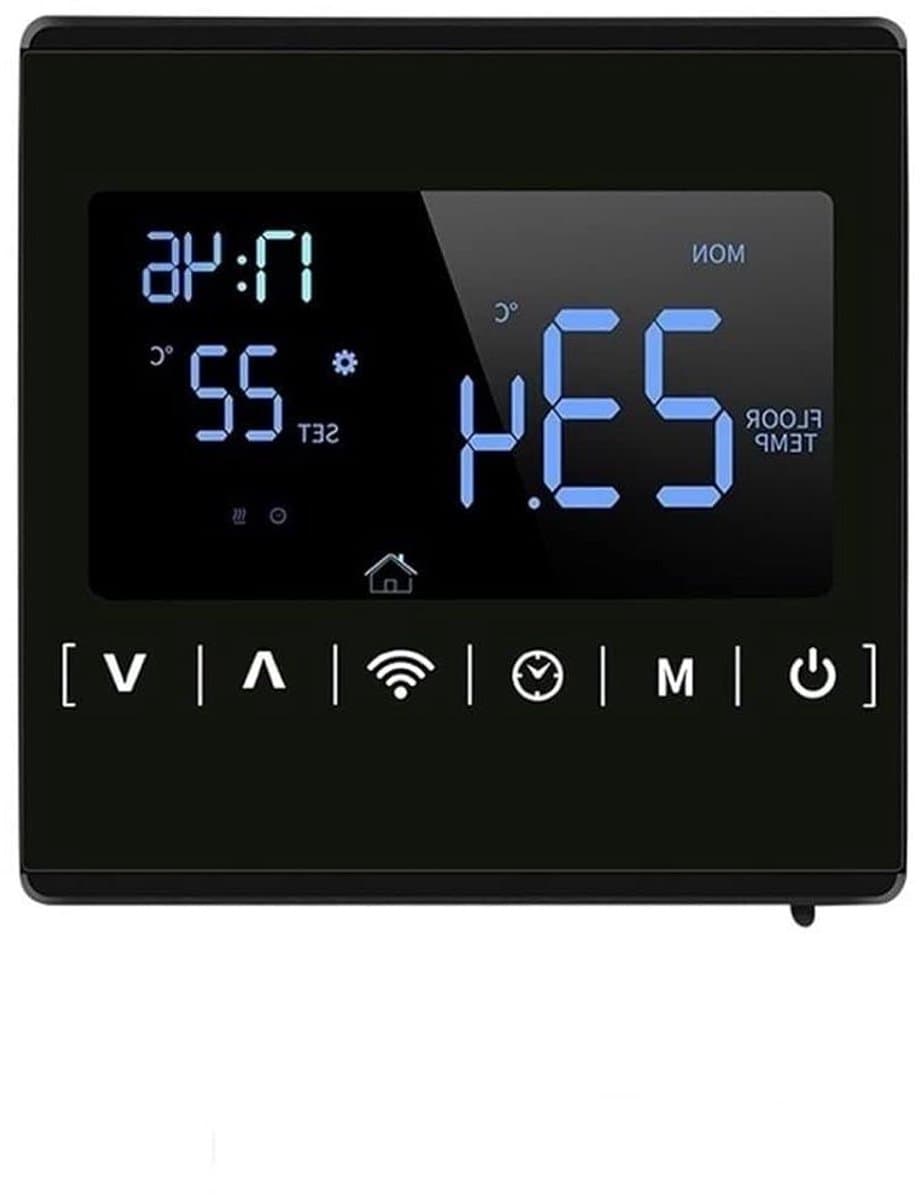 Centrale Verwarming Hub - Verwarmingscontroller - Vloerverwarming Regelen - Tijdvertragingsfunctie - 3A - Wit