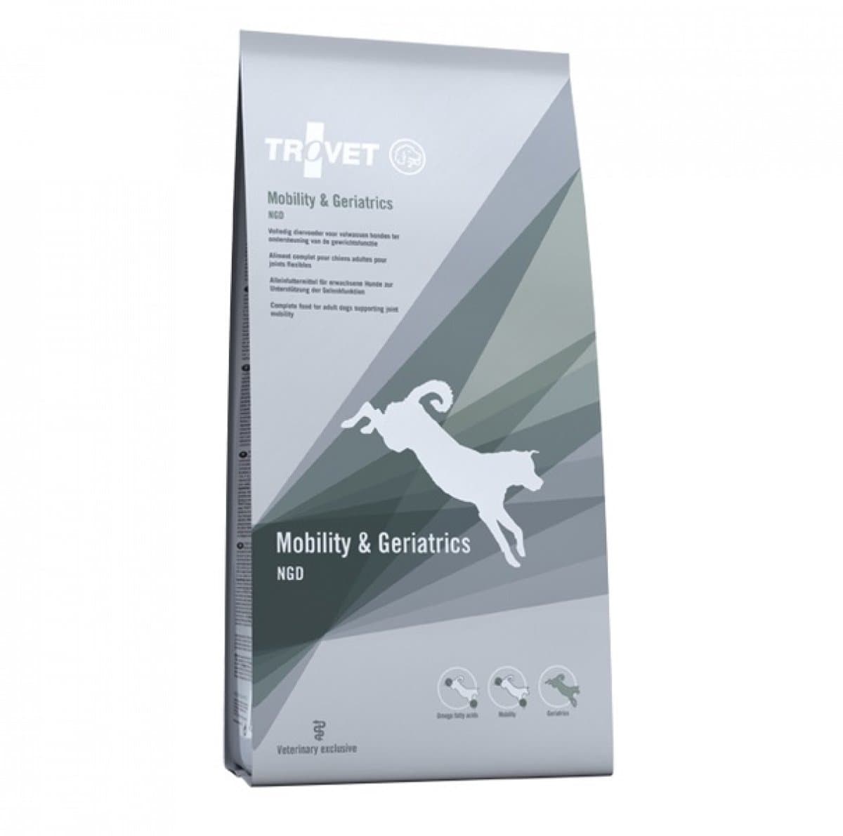 Trovet MGD Serie - Droogvoer voor Stofwisseling - 12,5kg - Mobiliteit en Oudere Honden - Hipoallergeen - Smakelijk Kip