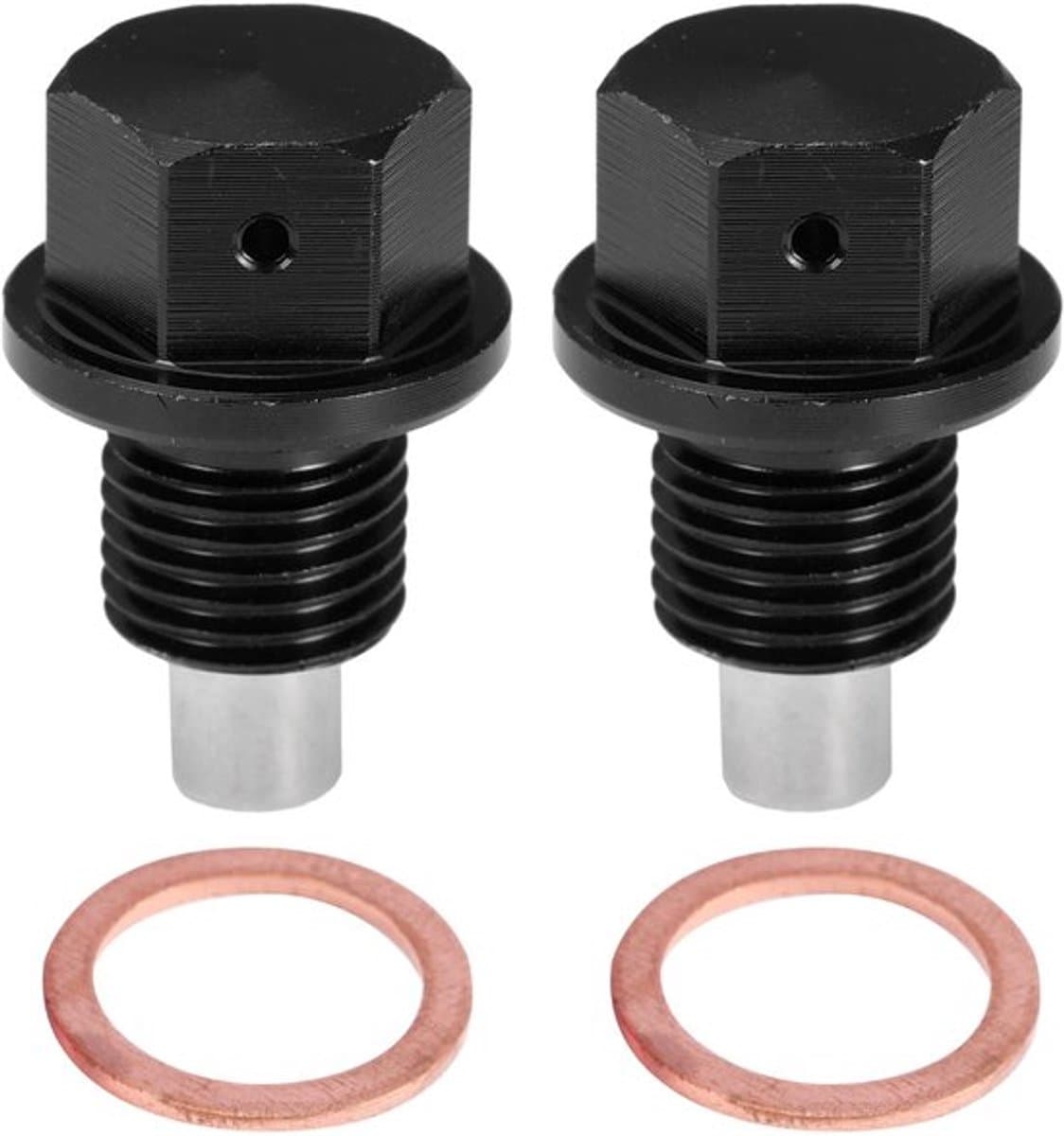 Dailygoody - Olie Afvoerplug Set - Magnetische Oliepluggen