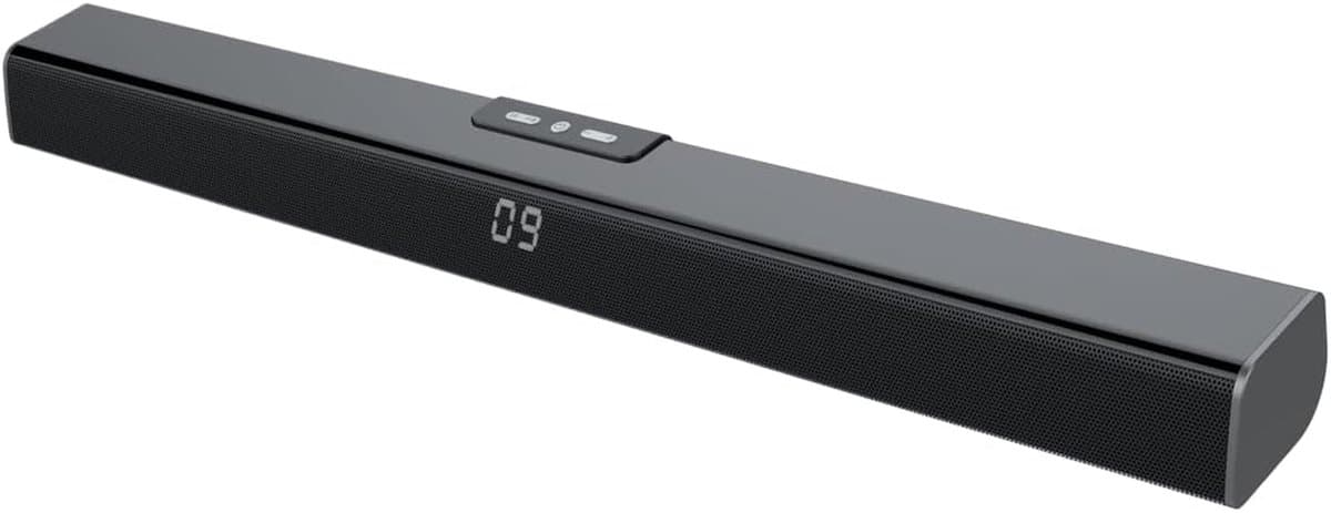 Soundbar TV Speaker - Home Audio - Muziek Streamen - Bluetooth 5.0 Connectie - 80 Watt - Zwart
