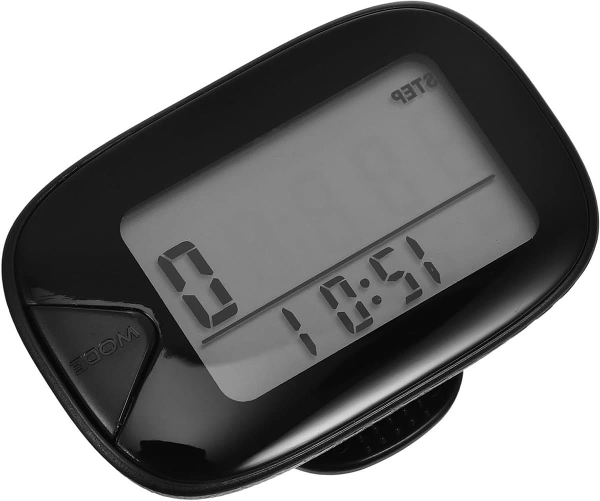 Stappenteller Fitness Tracker - Activiteit Monitor - Dagelijkse Beweging - Compact Ontwerp - 5.5x3.5x2.3CM - Zwart