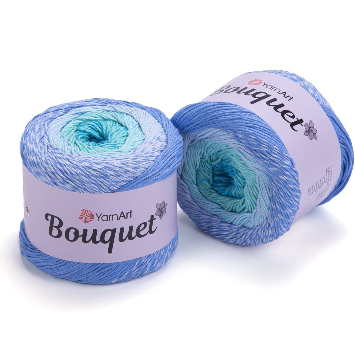 YarnArt Bouquet - Katoen Garen - Gradient Cake - 250g - 500m - Kleur 712