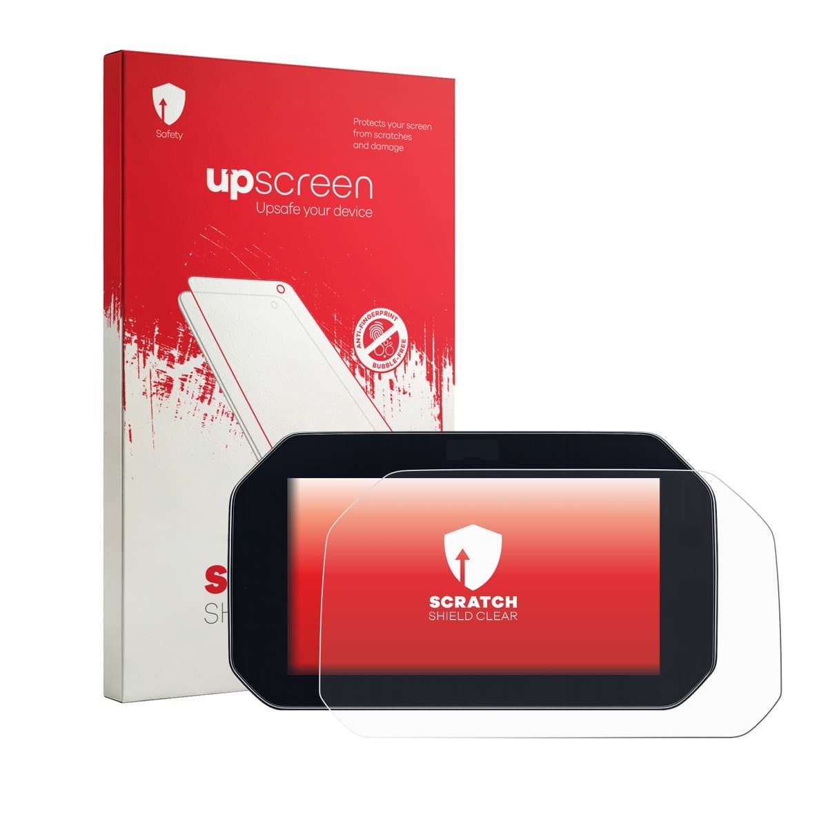 upscreen - Screenprotector voor BMW S 1000 XR 2026 Connectivity TFT 6.5" - Folie Beschermfolie transparant