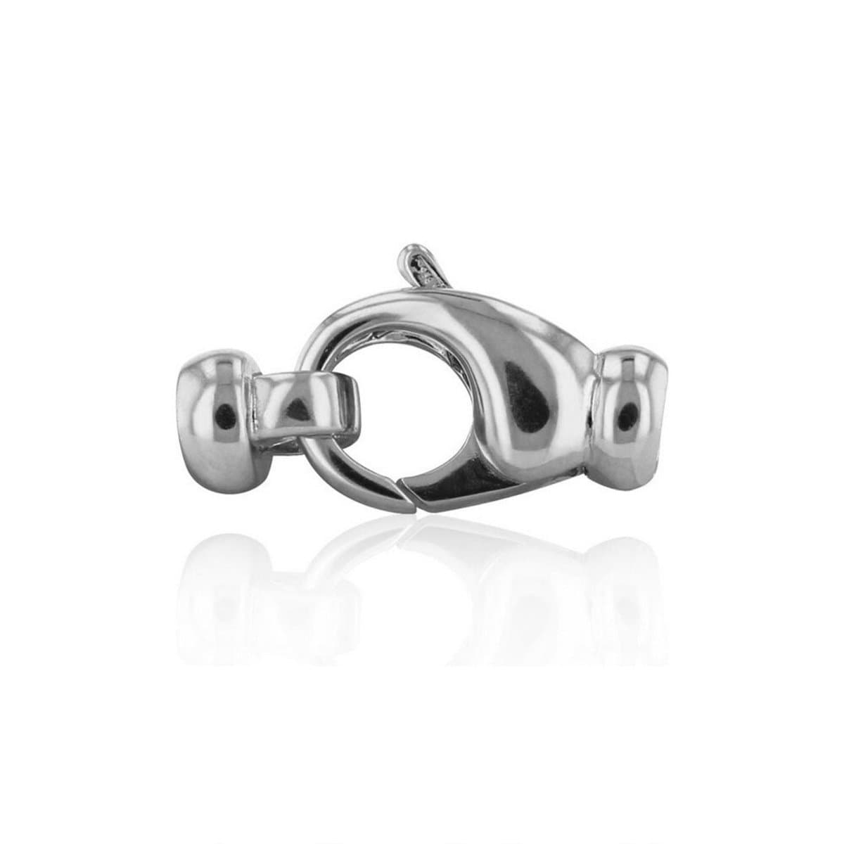 Luna-Pearls - 606.0865 - Sieradensluiting - Dames - 925er Zilver gerhodineerd - 11mm