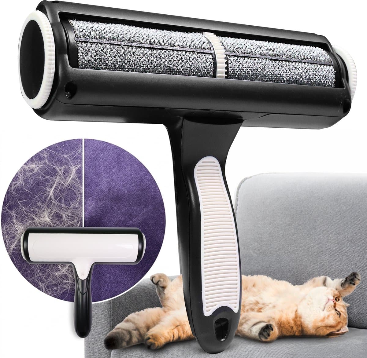 What's Goods - Huisdierhaar verwijderaar - Kattenhaar en hondenhaar - Pluizenroller