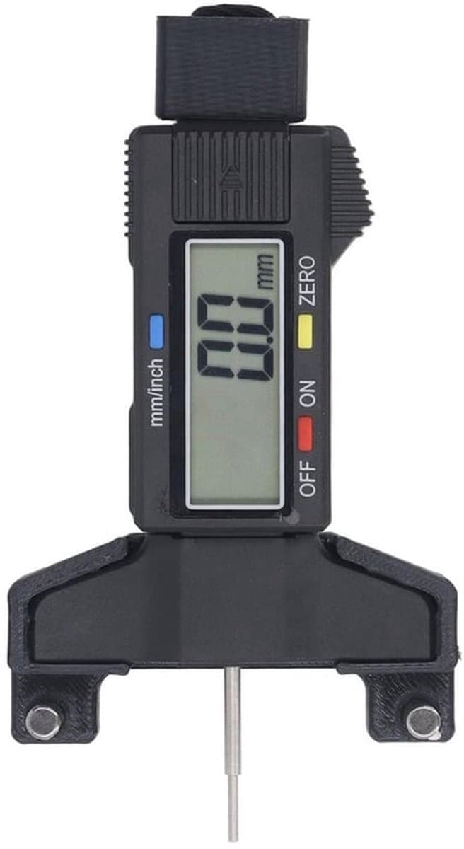 Timing Belt Tension Gauge 2GT Timing Belt Tension Gauge 0-25.4mm 3D Printer Tension Gauge voor Bambu Lab X1 P1P 3D Printer