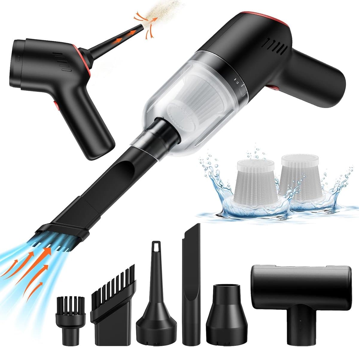 Kruimeldief snoerloos – Kruimeldief met steel – Nat&Droog – Handstofzuiger – Extreme zuigkracht – Kruimeldief snoerloos – Kruimelzuiger – Jouw ultieme schoonmaakpartner – Kruimelzuiger – Autostofzuiger – Handstofzuiger - Draadloos
