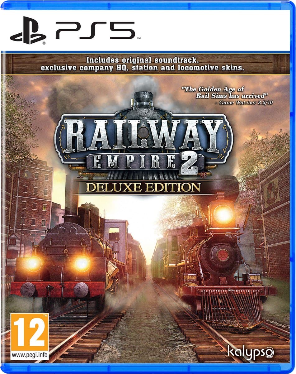 Railway Empire 2-Deluxe Edition (PlayStation 5) Gebruikt