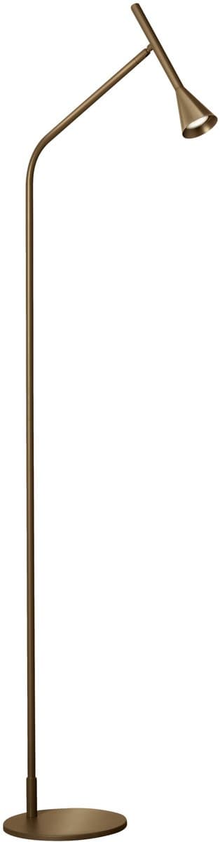 ETH Kim Vloerlamp 1x GU10 Gold/Brown
