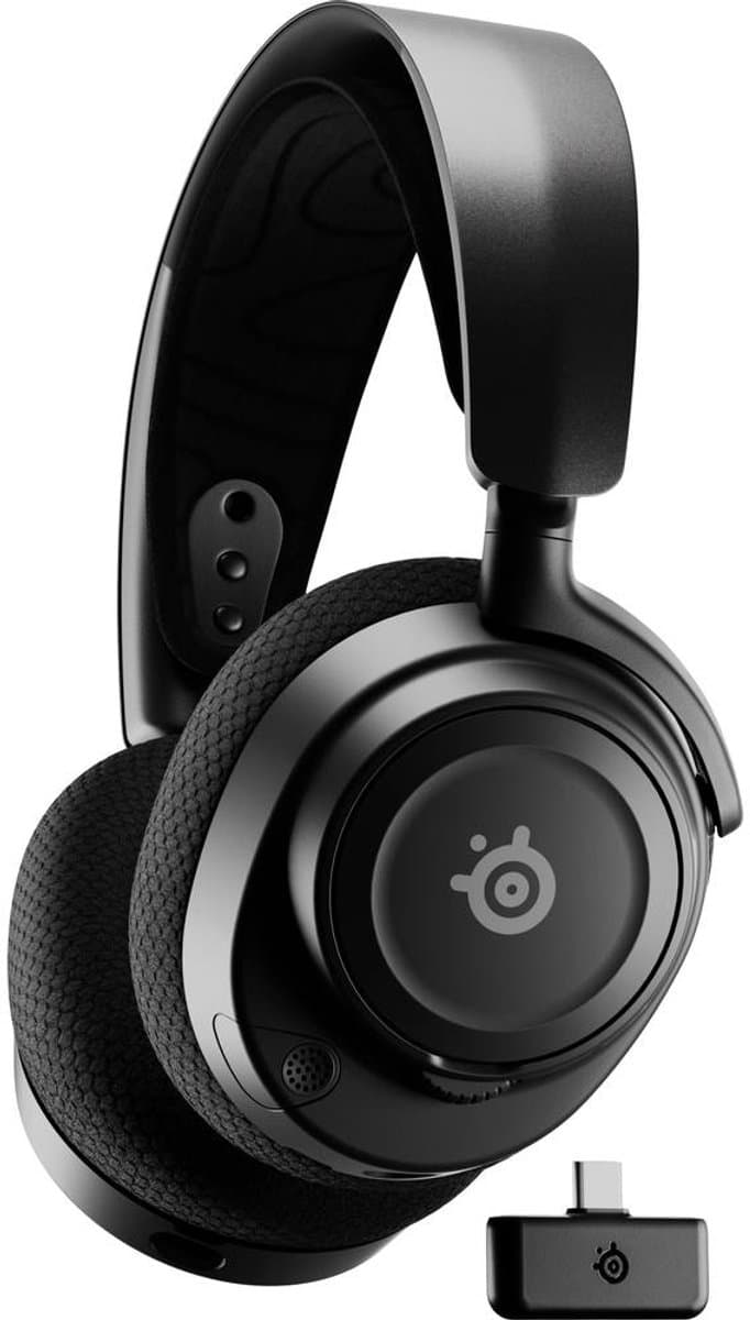 SteelSeries Arctis Nova 7 - Draadloze Gaming Headset - PS4/PS5, PC & Nintendo Switch - Zwart