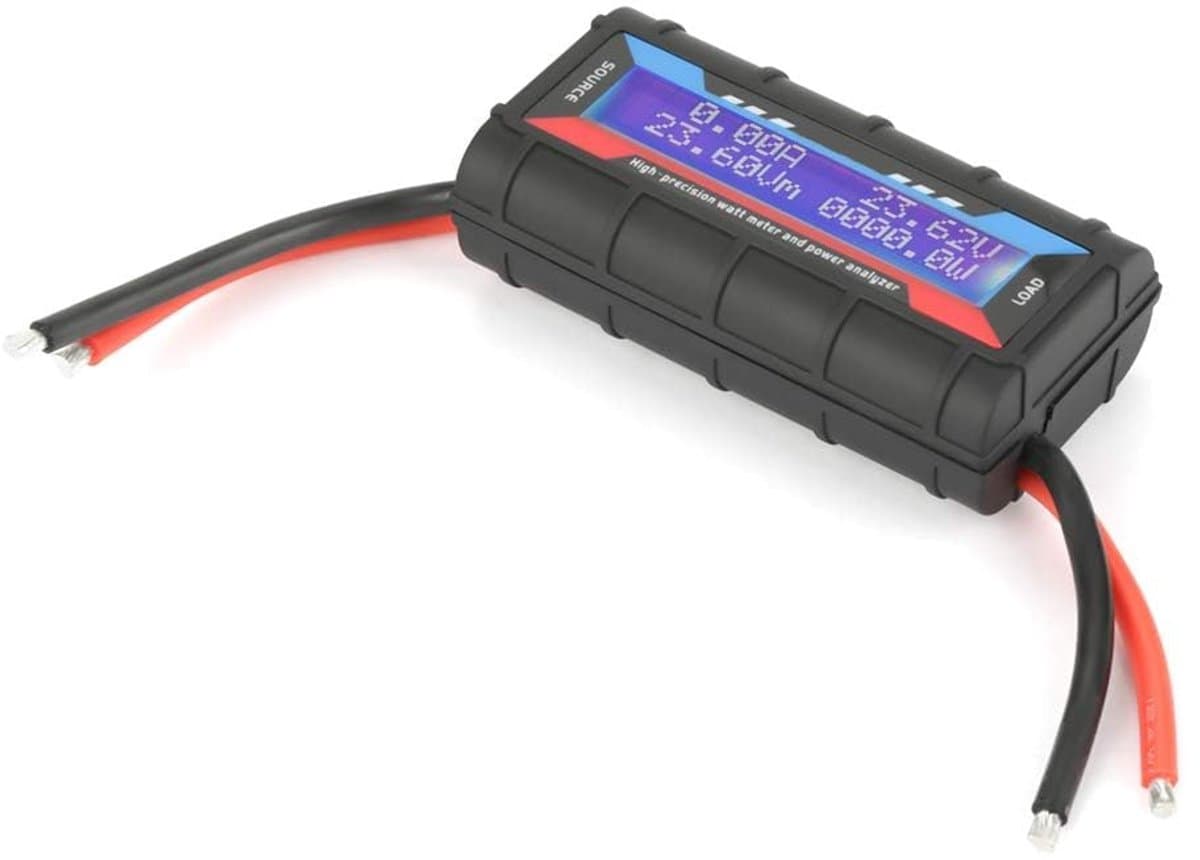 4.8V ~ 60V 150A Wattmeter met Hoge Nauwkeurigheid voor Zonnepaneel, Zonne-Wattmeter Wattmeter Power Analyzer 12v Power Meter Display Wattmeter Voltage Amp Meter Power Analyzer