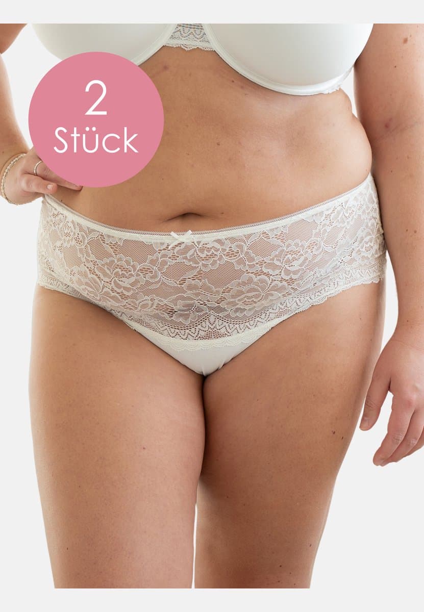 SugarShape Set 2x high panty LACE BASIC