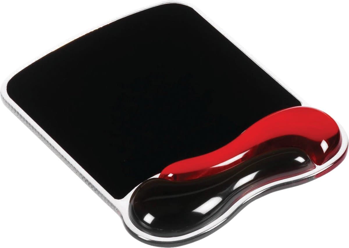 Kensington Duo Gel Ergonomische Muismat Met Polssteun - Rood