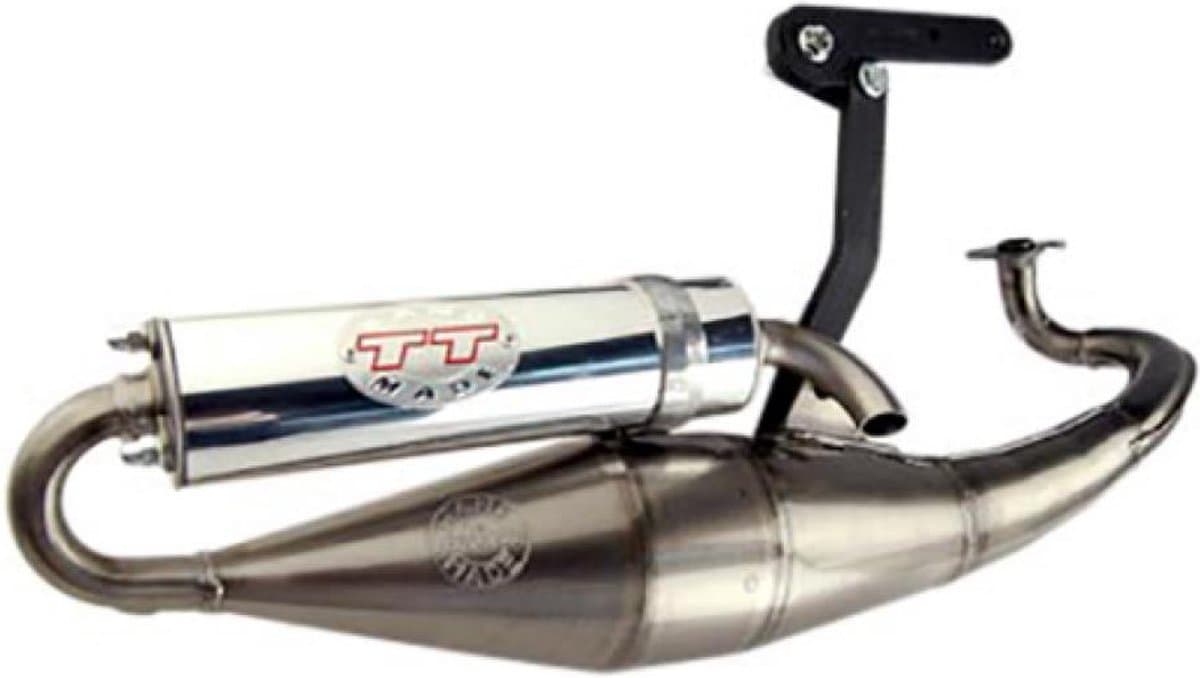 Leovince-uitlaat voor Malaguti 50 F10 AC-scooter met CPI-motor, nieuw