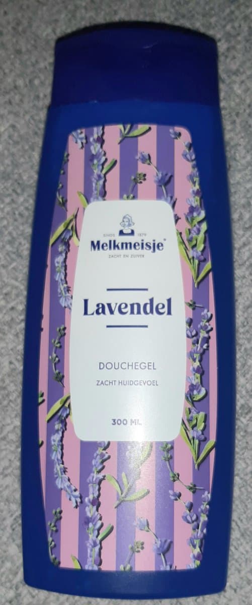 melkmeisje douchegel - lavendel - zacht huidgevoel - 300ml - zuiver