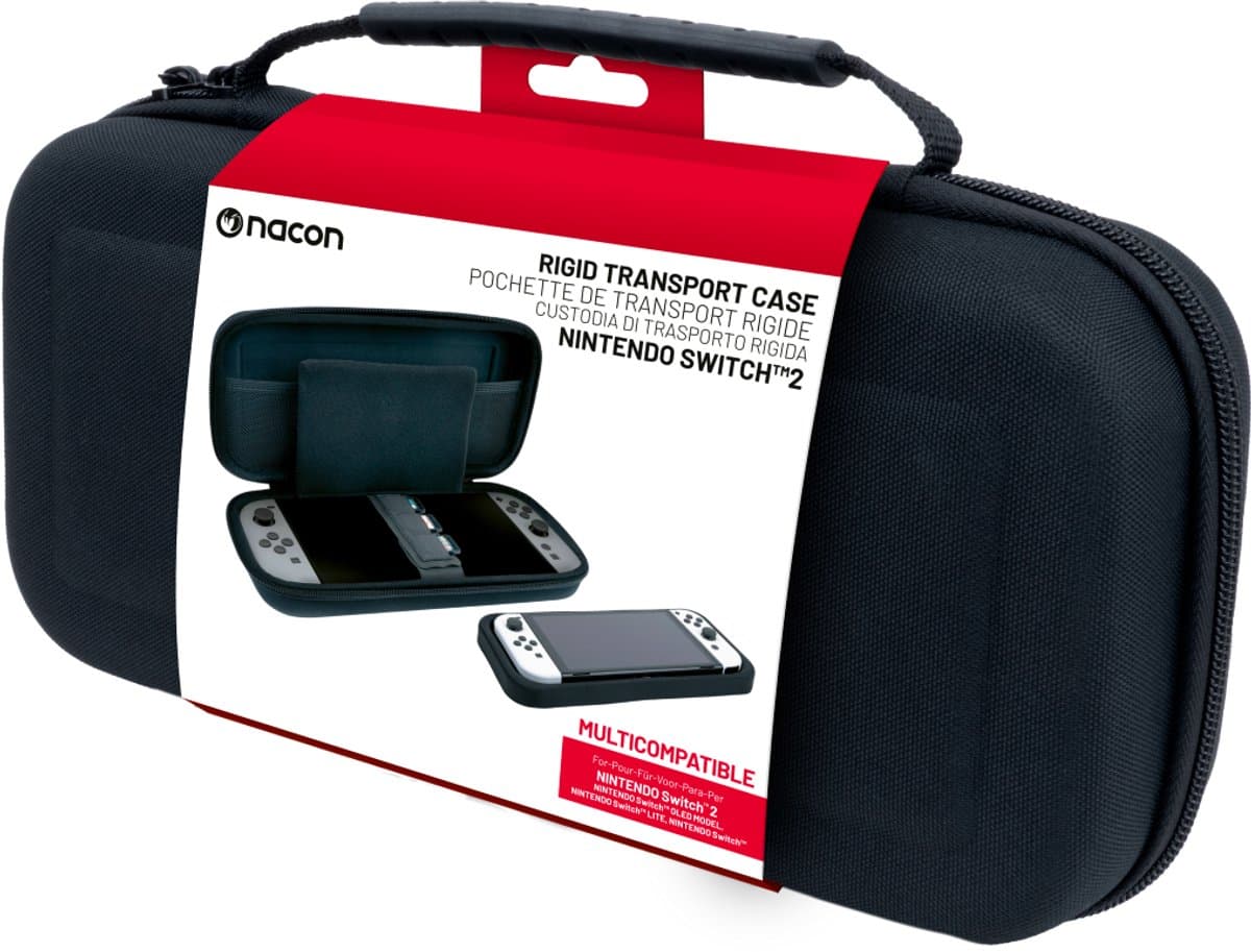 Stevige Beschermhoes Voor Nintendo Switch 2 - Zwart