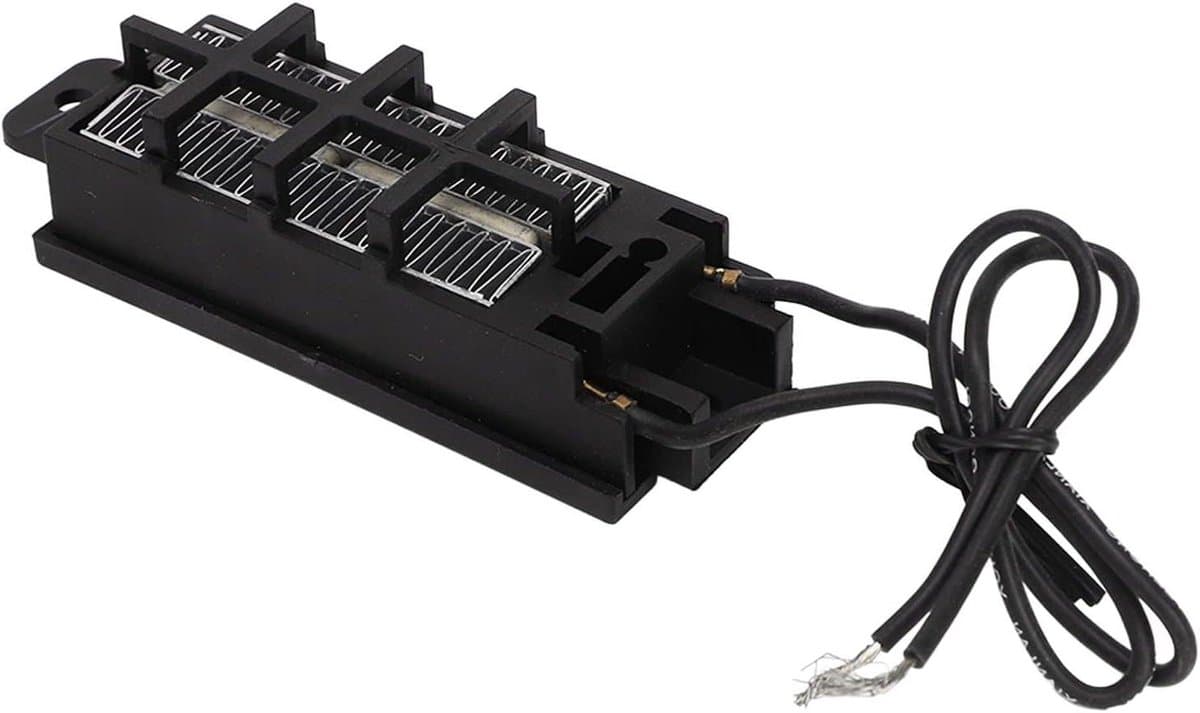PTC-verwarmingselement 24V 200W Constante Temperatuur Geïsoleerde Draagbare Keramische Luchtverwarmer