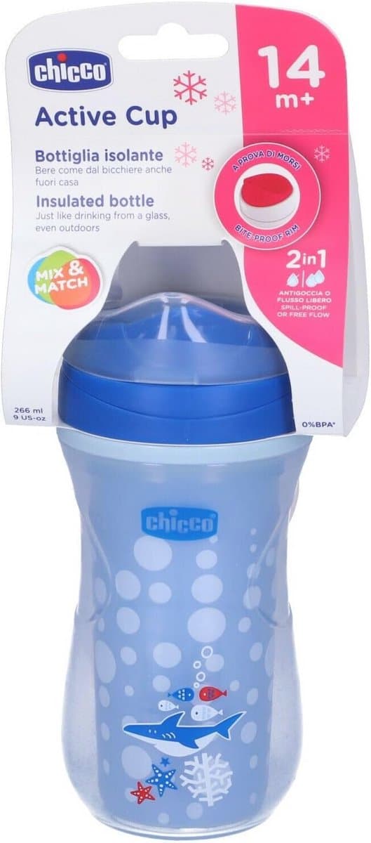 Ergonomische Tuitbeker voor Baby's - Anti Mors Drinkbeker - 266 ml - Geschikt vanaf 14 maanden - BPA-Vrij - Ideaal voor Actieve Kinderen