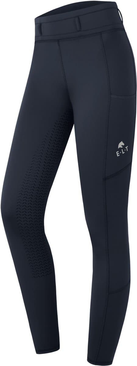 ELT Ella rijlegging rijbroek mt 36 d.blauw met siliconen