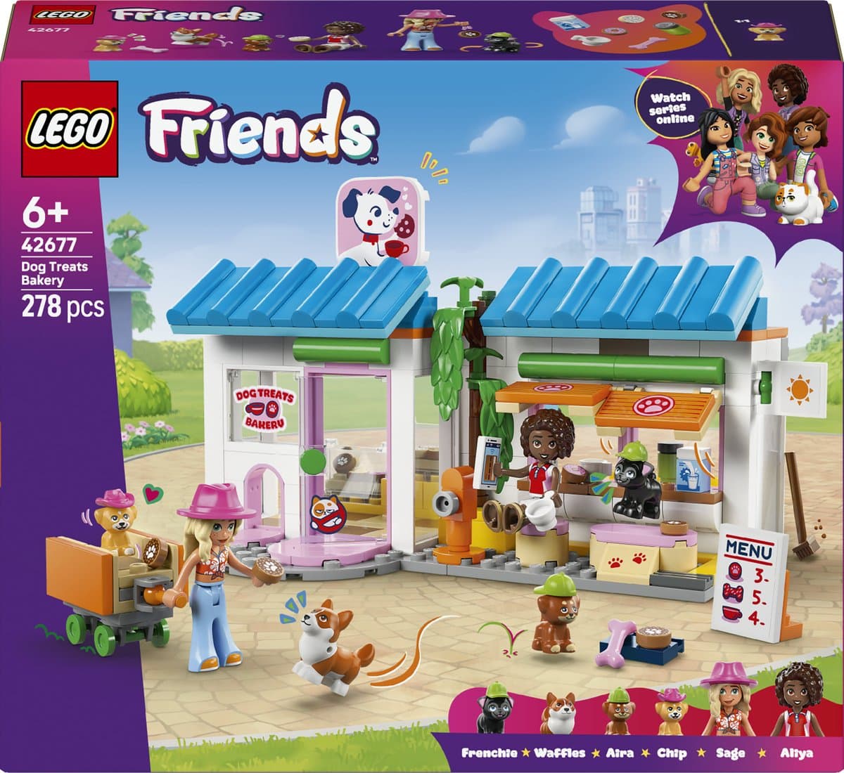 LEGO Friends 42677 Bakkerij voor hondensnacks