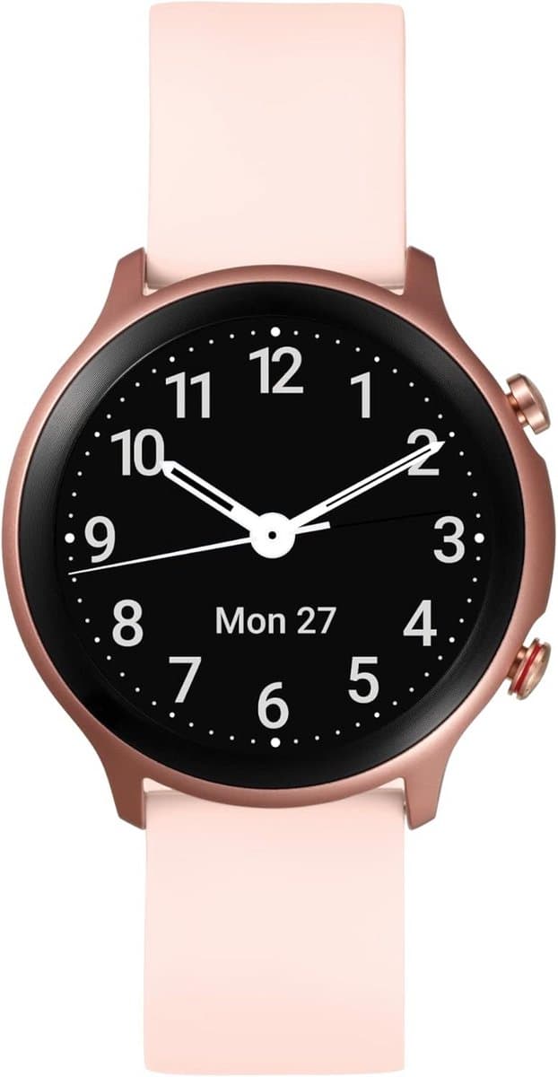 Gebruiksvriendelijke Smartwatch voor Senioren met Hartslagmeter en Stappenteller