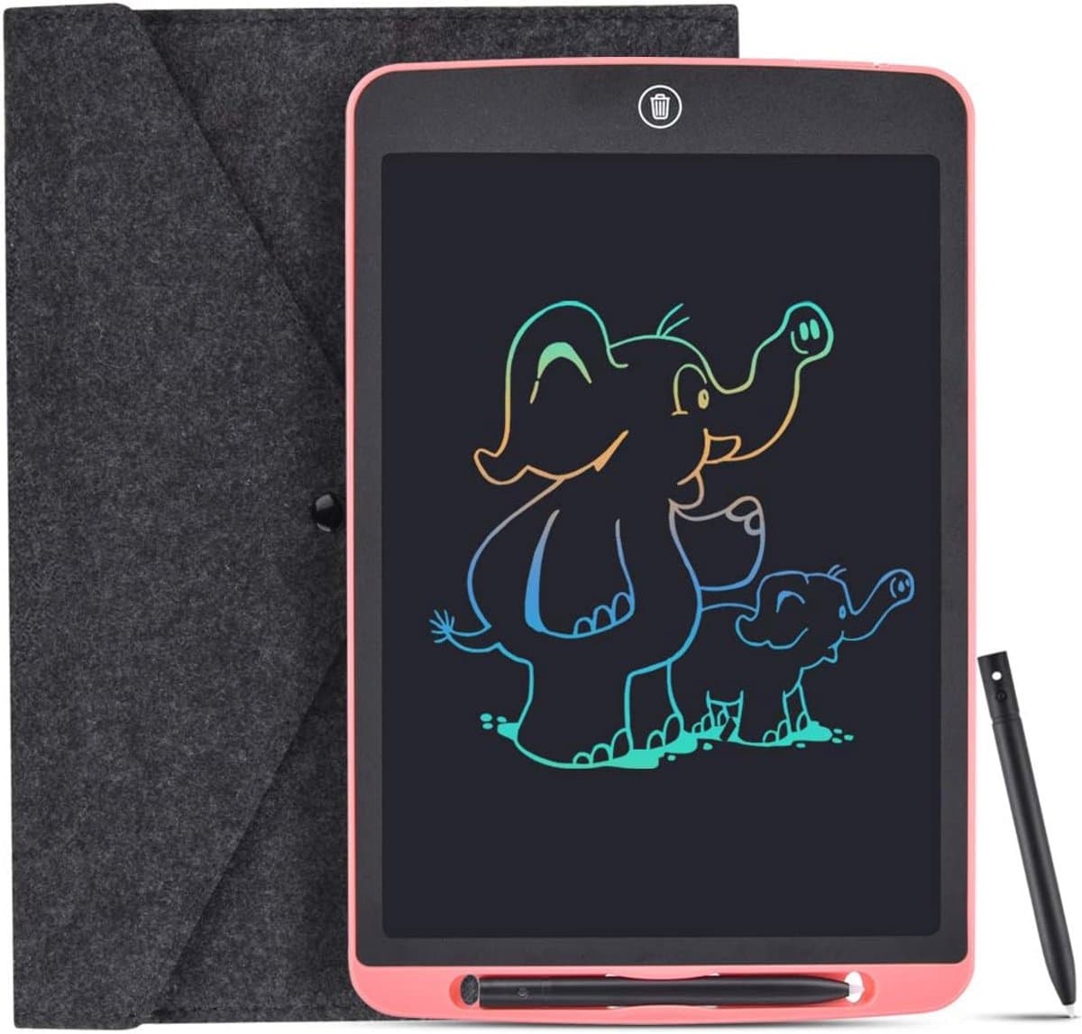 12 Inch Kleurrijke Digitale Schrijftablet - Draagbare Elektronische Tekentablet voor Kinderen en Volwassenen