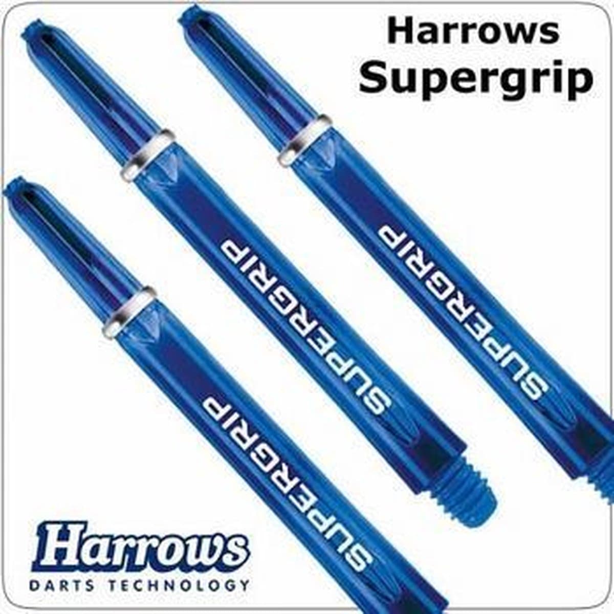 Harrows Supergrip Medium Blue Set à 3 stuks