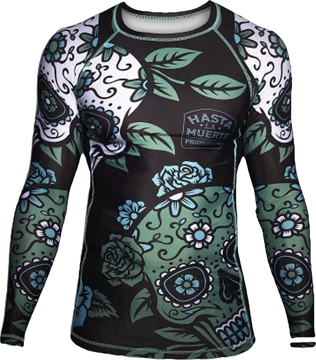 PRiDE of DiE Hasta La Muerte Until Death Rash Guard - XXL