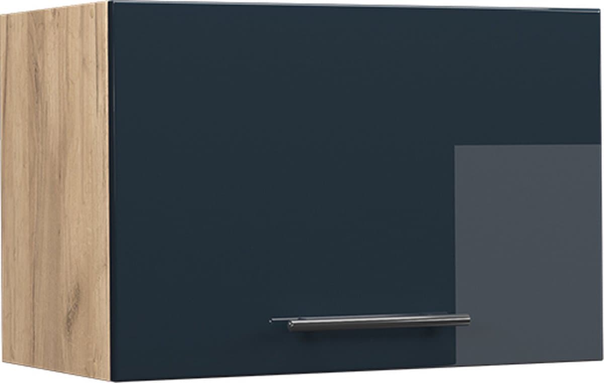 Vicco Fame-Line Keukenkasten – 60 cm Plat Donkerblauw hoogglans