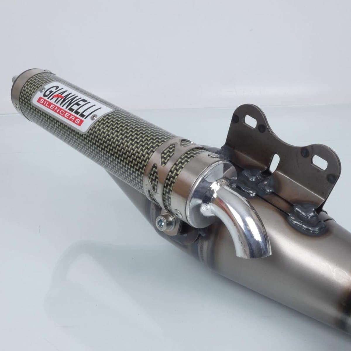 giannelli uitlaatdemper voor peugeot 50 ludix 2 trend scooter 2007 tot 2010 31614e nieuw