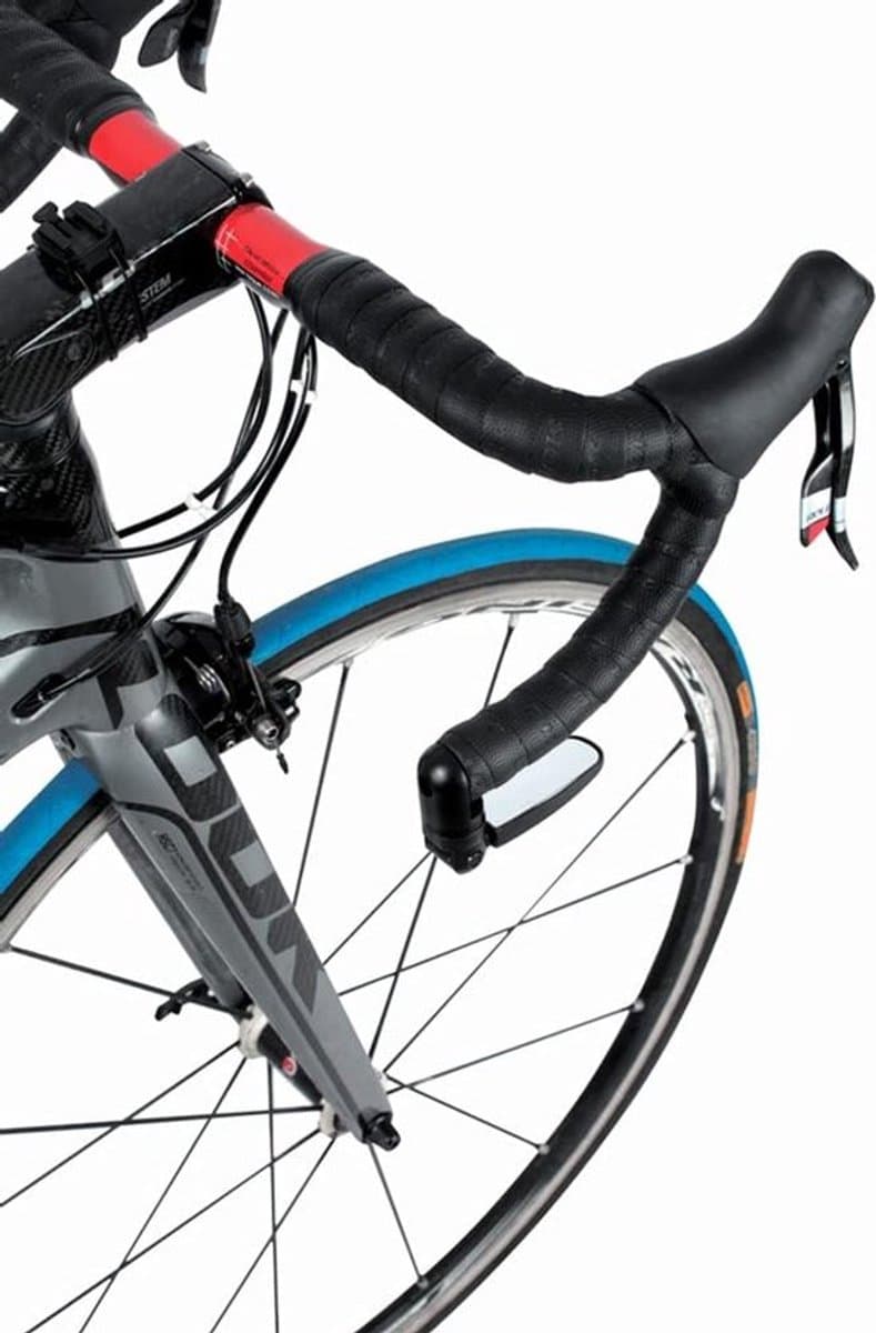 Set van 2 zwarte fiets achteruitkijkspiegels - Universeel links en rechts te monteren met onbreekbare spiegeloppervlakte voor veilige fietstochten