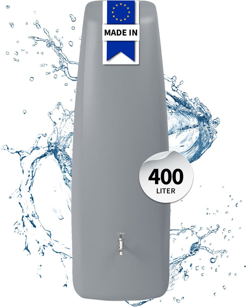 GARANTIA ELEGANCE wandtank 400 L steengrijs