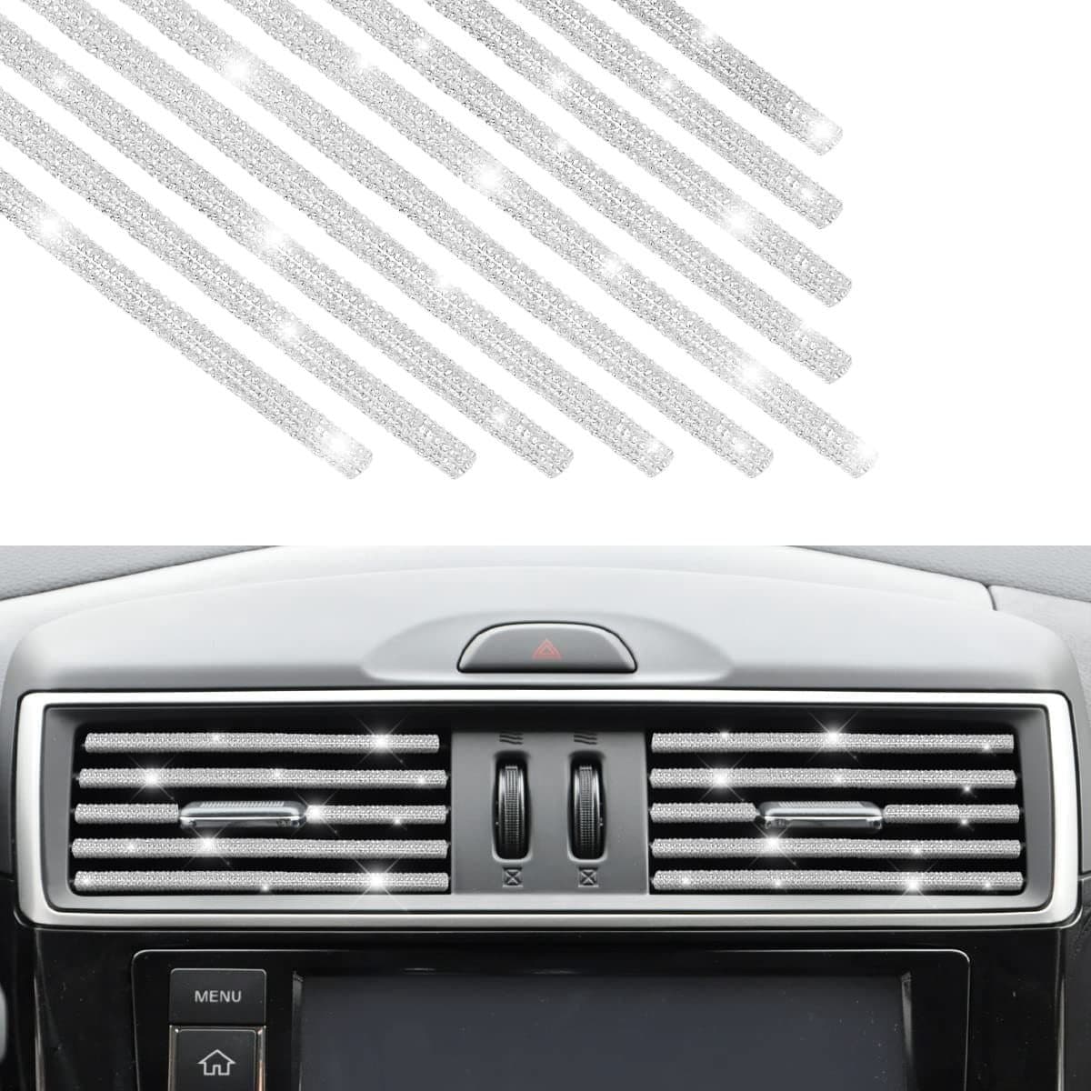 Dailygoods- Decoratieve Strips Slijtvast - Auto Accessoires - Sierlijsten - Airconditioning - Flexibel - Eenvoudige Installatie
