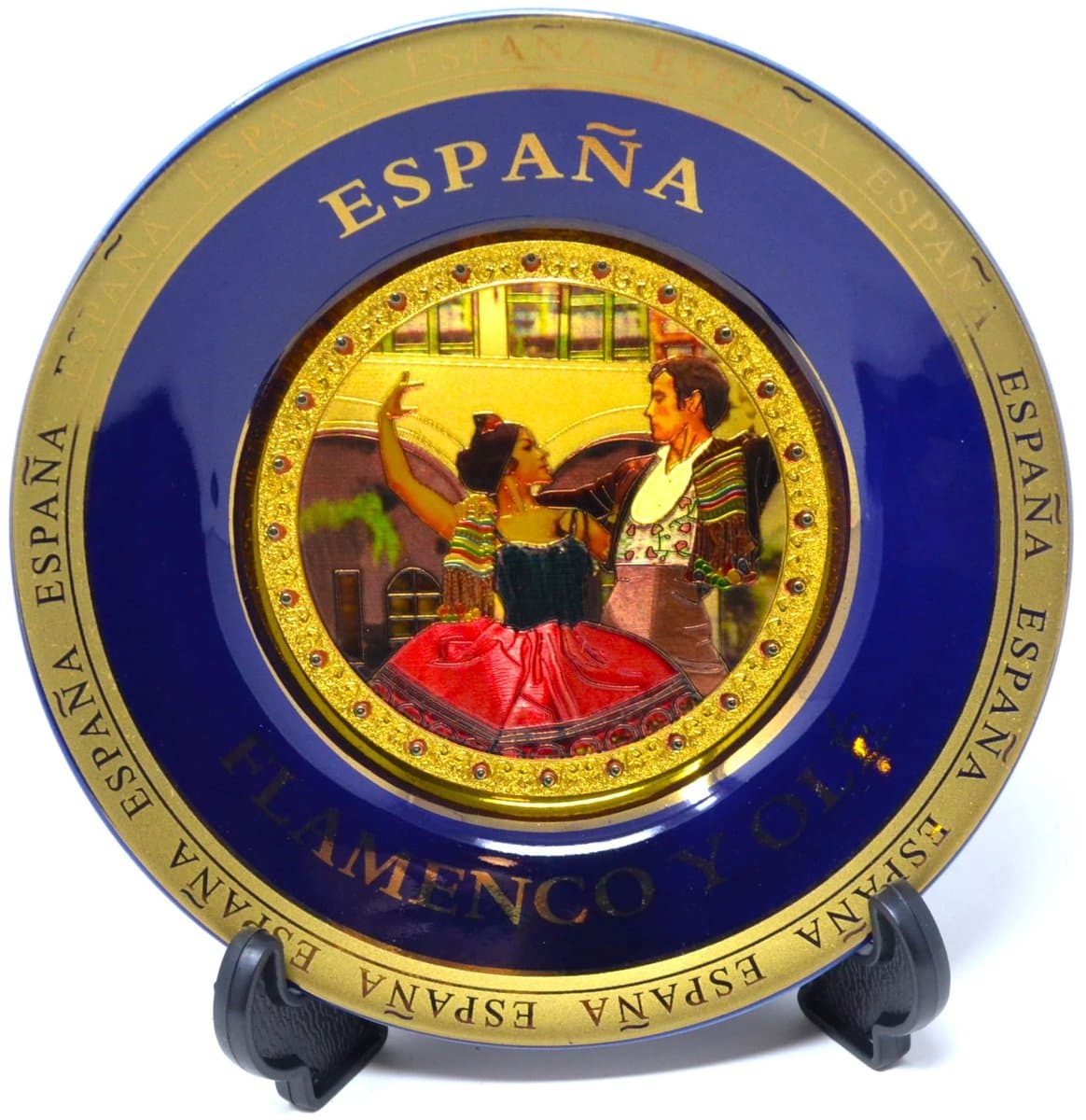 Omgoods - Decoratieve Wanddecoratie voor Spaanse Keuken - Flamenco Danseres 15,5 cm