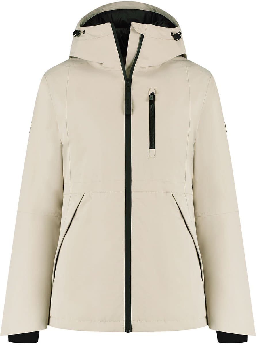 Kjelvik Nela Dames Outdoorjas - Zand