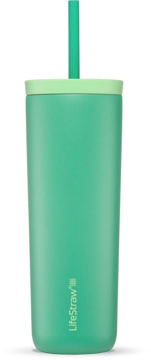 LifeStraw waterfilterfles Go Tumbler 500 ml RVS geïsoleerd 500 ml - Groen