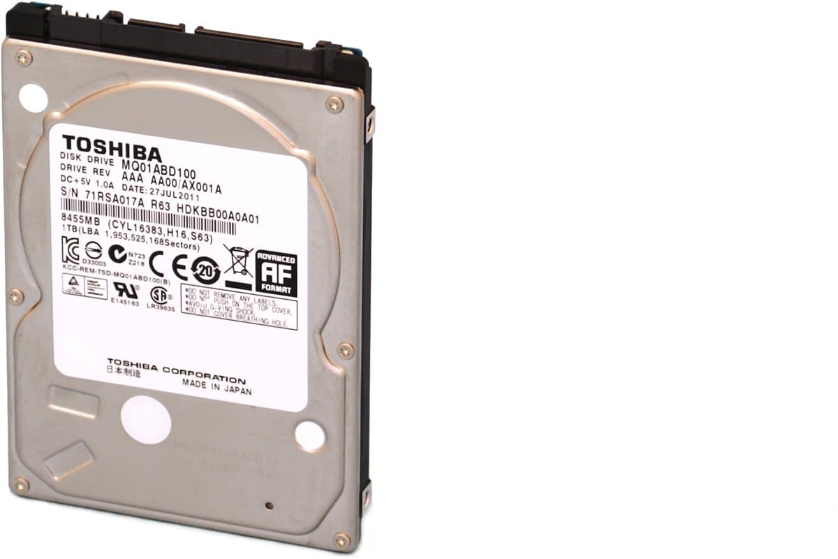 Toshiba MQ01ABD050 500GB - Interne Harde Schijf / 2.5 inch / SATA 2