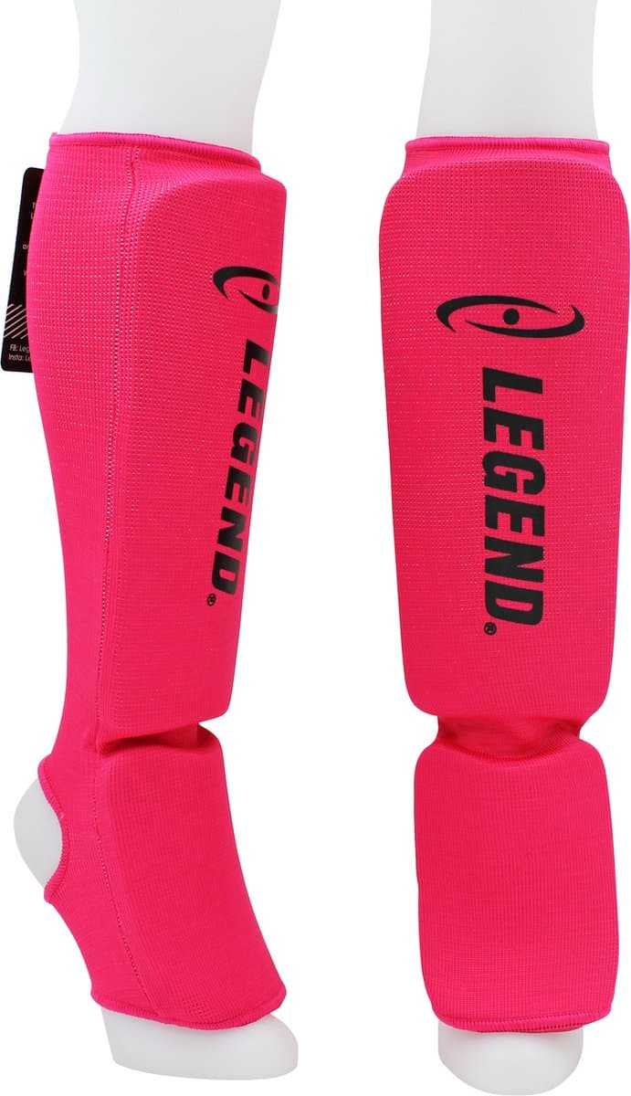 Scheenbeschermers Legend Easy Meisjes/Dames Roze Elastisch XL