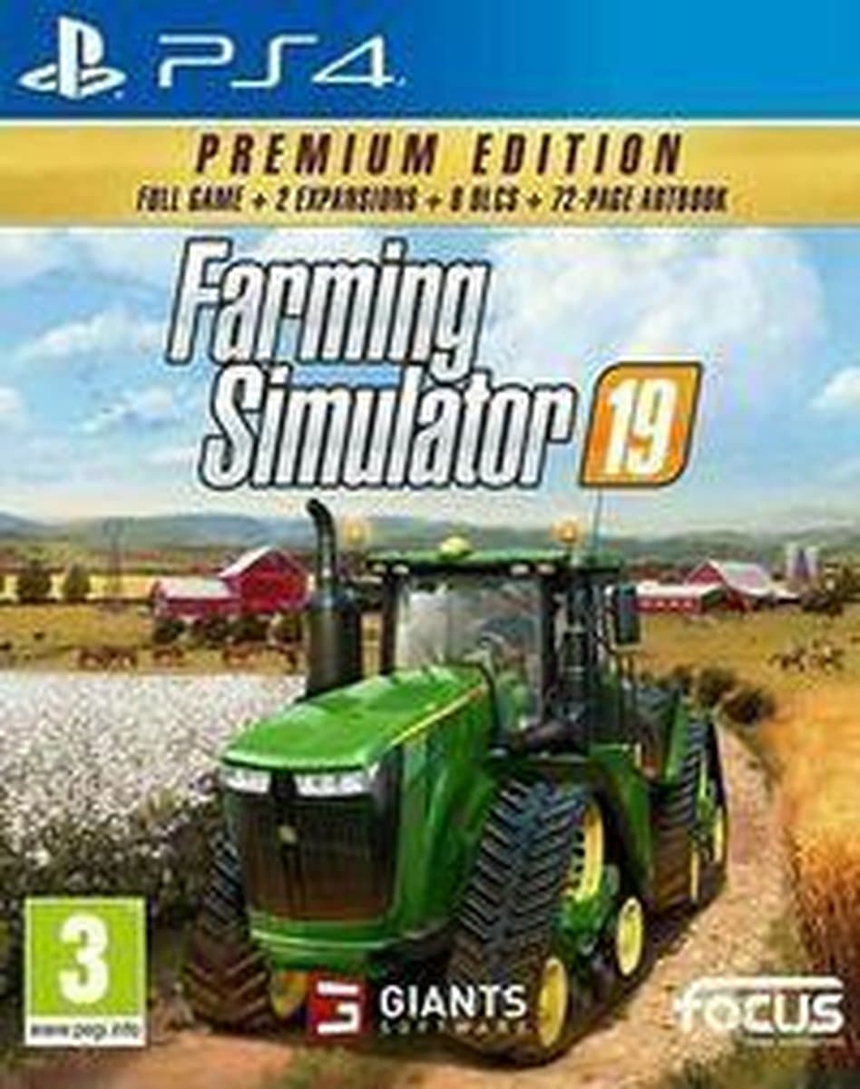 Farming Simulator 19 - Premium Edition (PS4)
