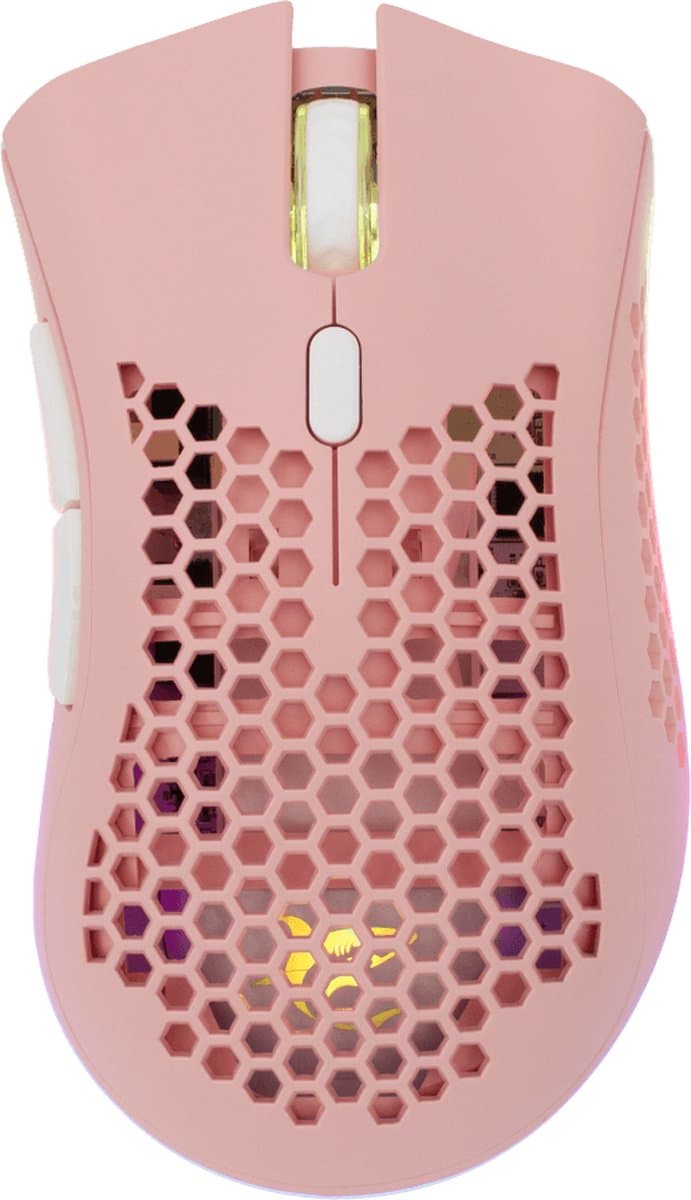 White Shark - LIONEL-P - Game Muis - Roze