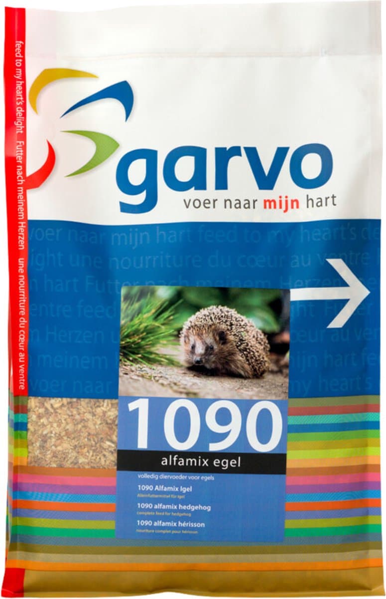 Garvo Alfamix Egelvoer - 4 x 1,5 kg - Voordeelverpakking