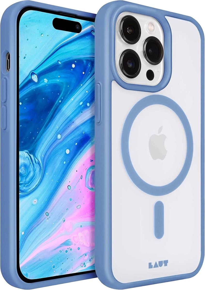 Laut Huex Protect hoesje geschikt voor iPhone 14 Pro Max - Blauw