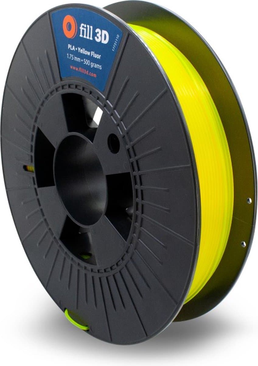 Fill 3D PLA Yellow Fluor 0,5 kg