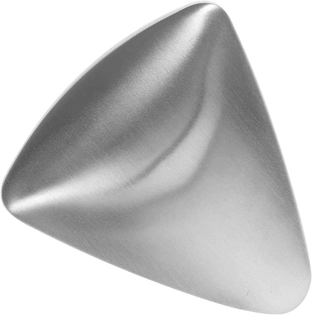 Koelkast Deodorizer - Geur Neutralisator - Frisse Keuken - Roestvrij Staal - 7.6 x 6.7 cm - Zilver