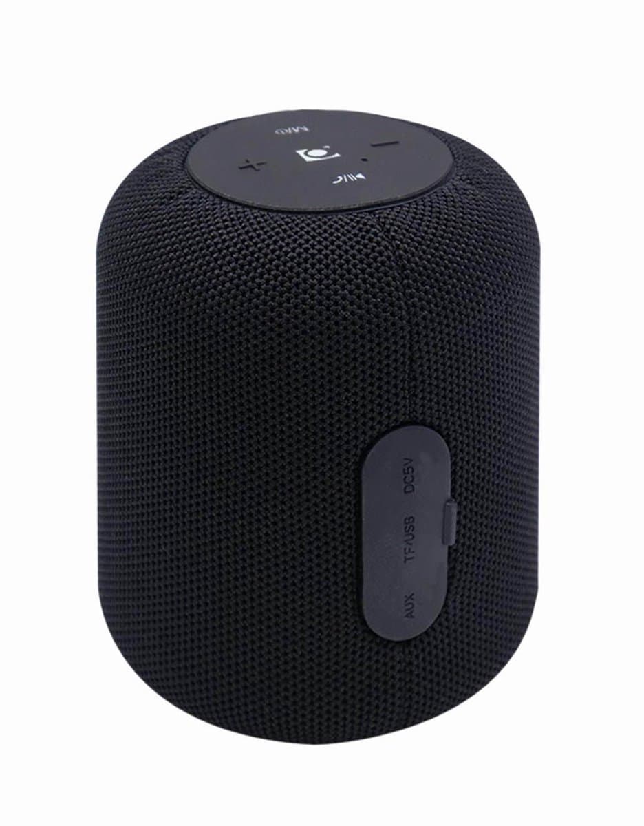 GMB-Audio Draagbare Bluetooth Speaker met Ingebouwde Microfoon, Zwart - Ideaal voor Muziek, Handsfree Bellen, FM Radio en Meer - Ondersteunt MicroSD & USB in een Compact, Reisvriendelijk Ontwerp