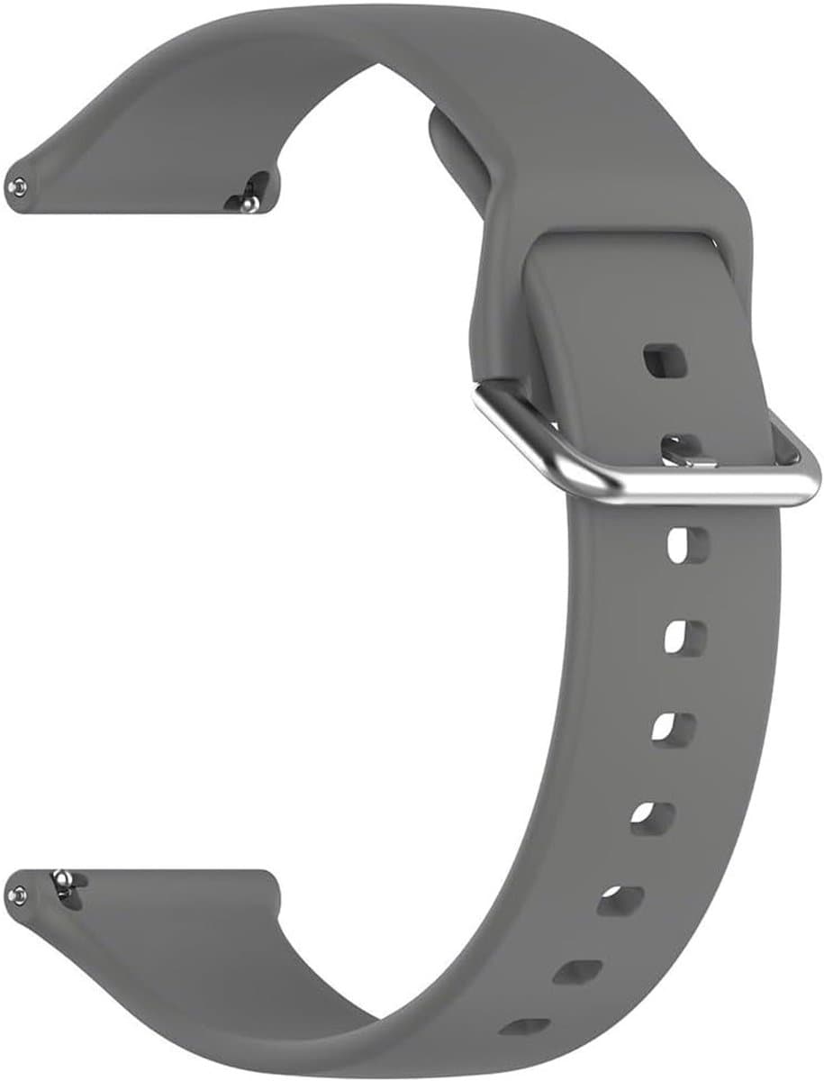 Sportieve Siliconen Horlogeband van 24mm voor Ticwatch Pro 5, Suunto 7/9, Garmin Venu en Coros Apex 4