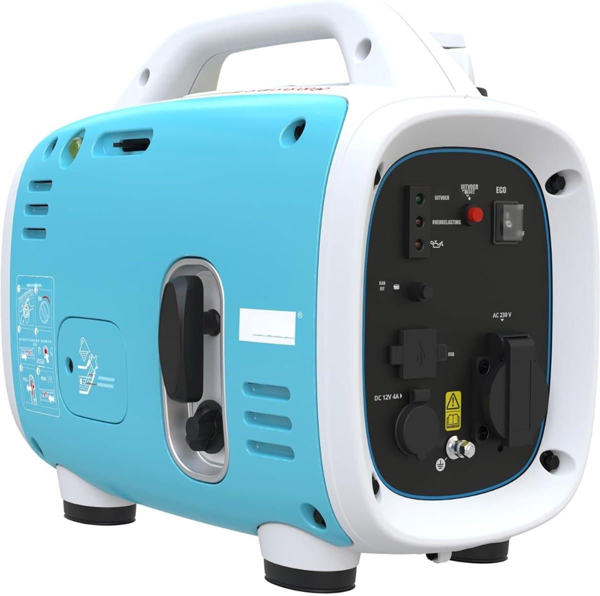 REN® Stroomgenerator - Stroomgenerator - Powerstation - 4 x USB-aansluitingen - noodstroomaggregaat voor thuis