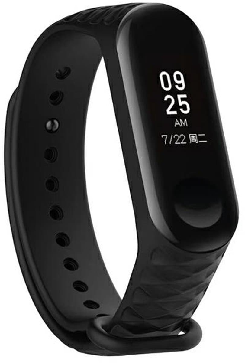 Beline - Bandje voor Mi Band 7 - Zwart - Comfortabel - Duurzaam