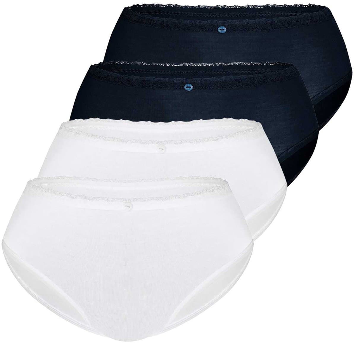 Verpakking van 4 Voordeelverpakking Slips Gestreept Assortiment