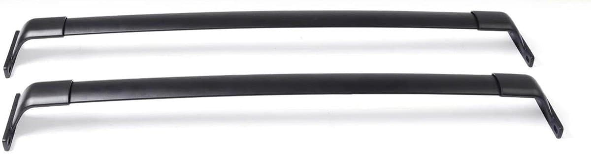 Dakdragers Dwarsbalken - Autobagagedragers - Reizen Vergroten - Sterke Aluminium Legering - 220 Lbs Belasting - Zwart